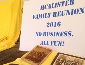 McAlister family reunion 2017