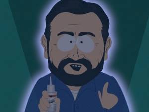 South Park Billy Mays pitching Mighty Mendit 2008