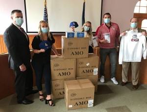 Shipment of disposable masks